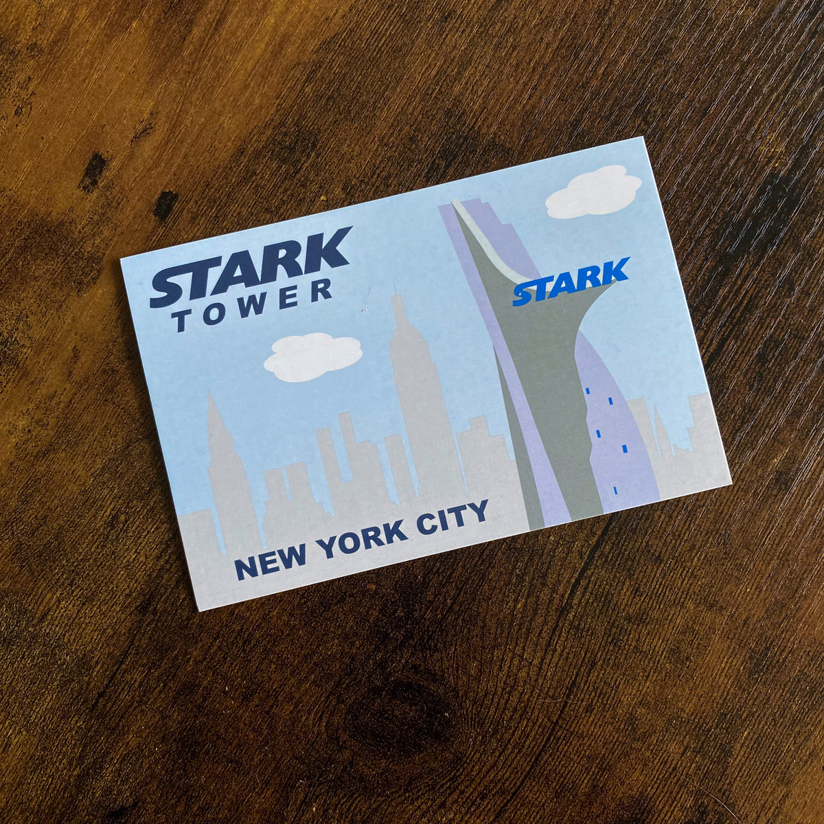 Where is Stark Tower in New York?