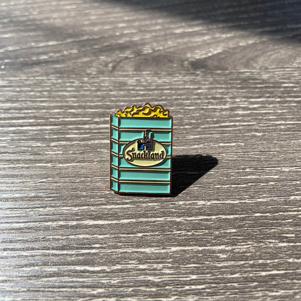 SECONDS SALE Snackland Popcorn Pin