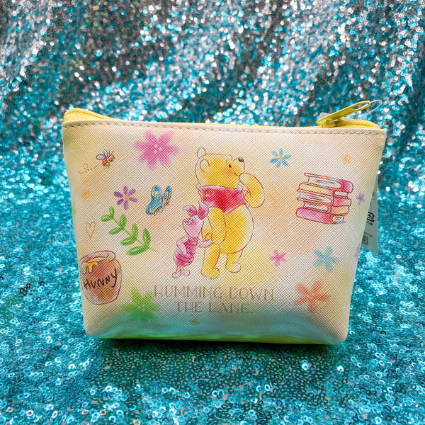 Pooh and Piglet Watercolor Triangle Bag