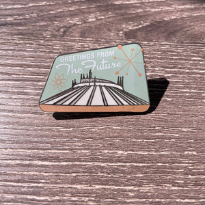 SECONDS SALE Space Mountain Pin
