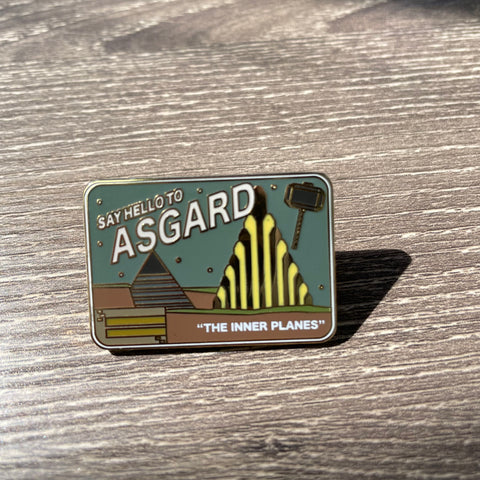 SECONDS SALE Asgard Marvelous Places Pin
