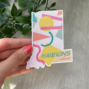 Hawkins Indiana ST Sticker