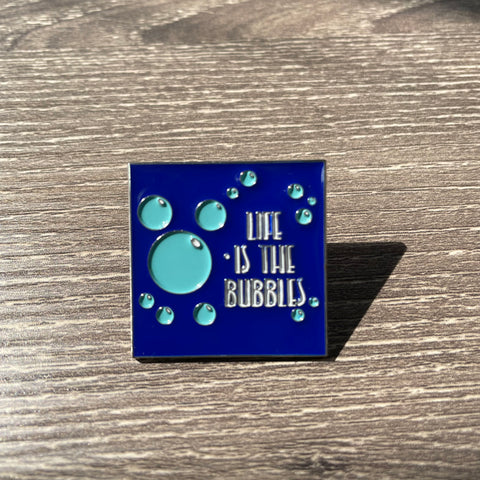 SECONDS SALE Ariel Life is the Bubbles Pin