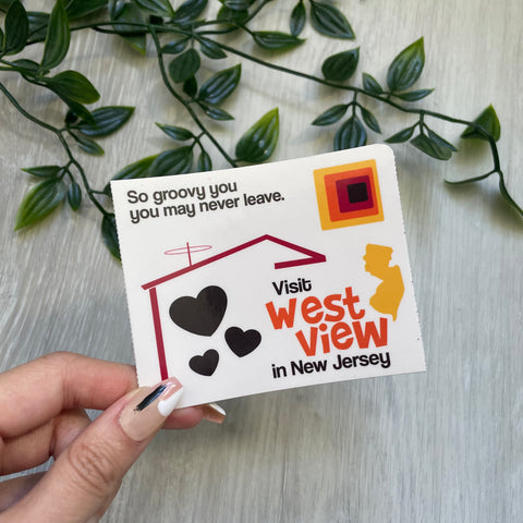 Visit Westview NJ Wanda Sticker