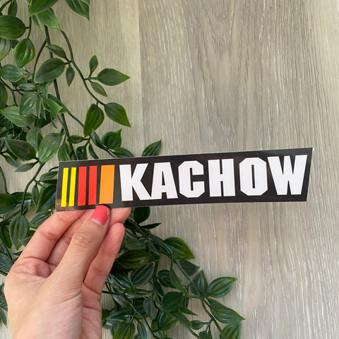 KACHOW Cars Sticker
